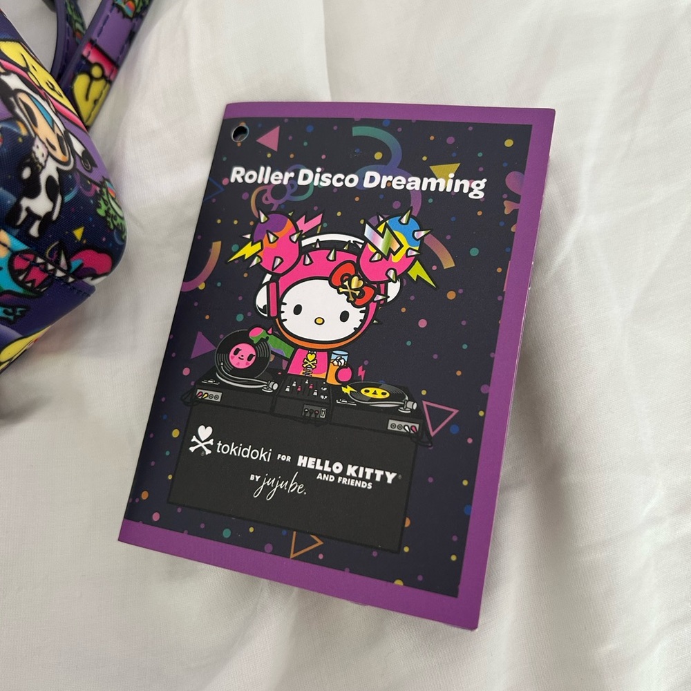 Tokidoki for Hello Kitty by Jujube Roller Disco Dreaming Crossbody Bag - Picture 15 of 16